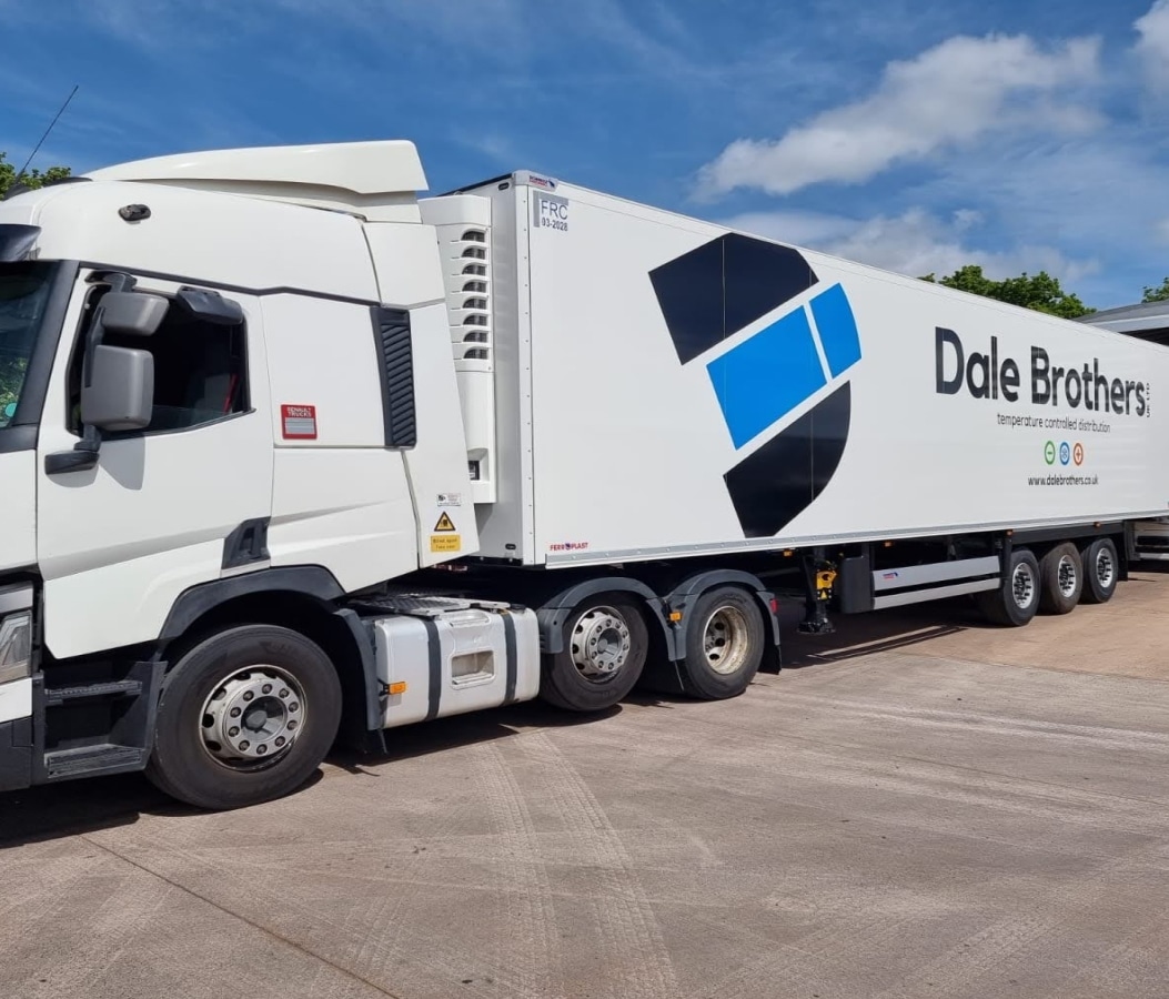 Lorries with Dale brothers vinyl lettering