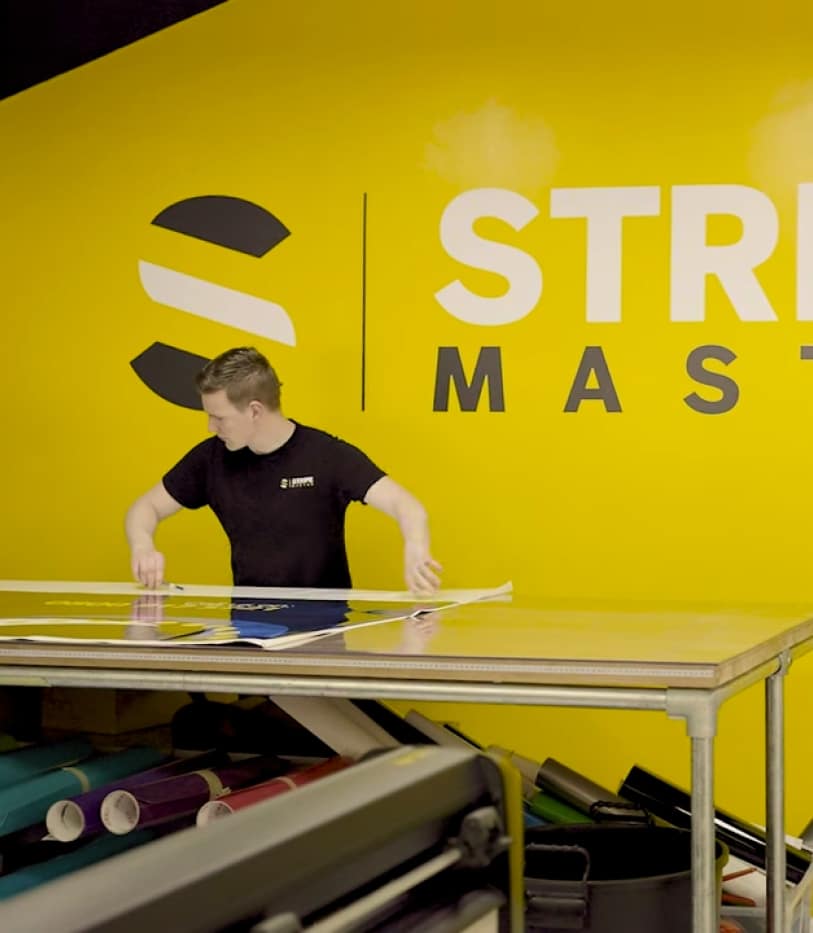 Stripe Master creating a sign